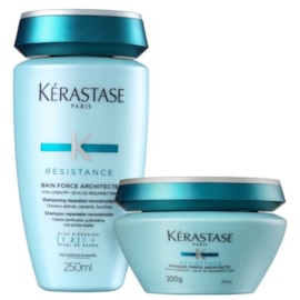 Kit Kérastase Résistance Force Architect Shampoo 250 ml + Máscara 200 g