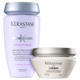 Kit Kérastase Spécifique Antipelliculaire Shampoo 250 ml + Máscara Hydra 200 g