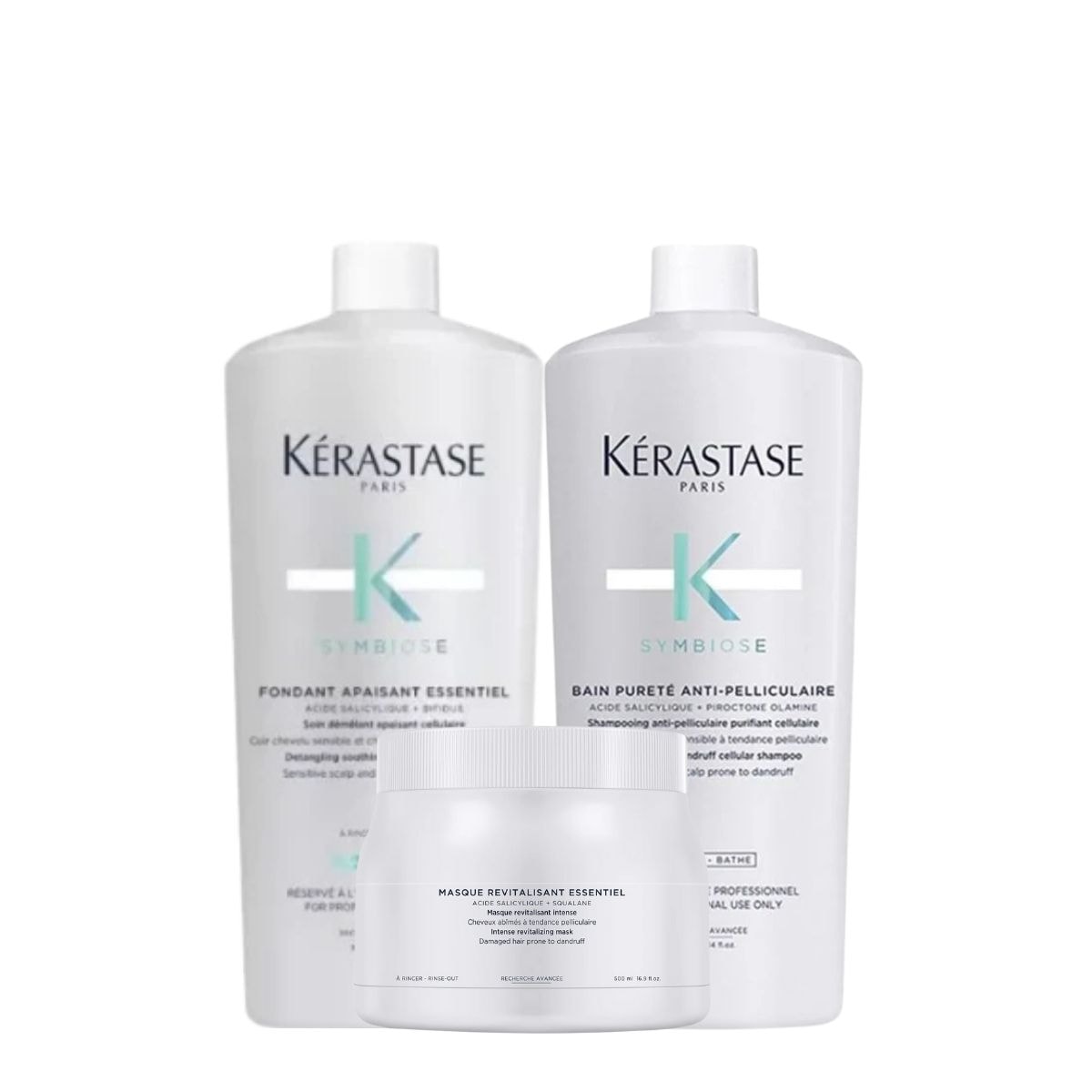 Kit Kérastase Symbiose Purificante Salão (3 Produtos) Kit Kérastase Symbiose Purificante Salão (3 Produtos)