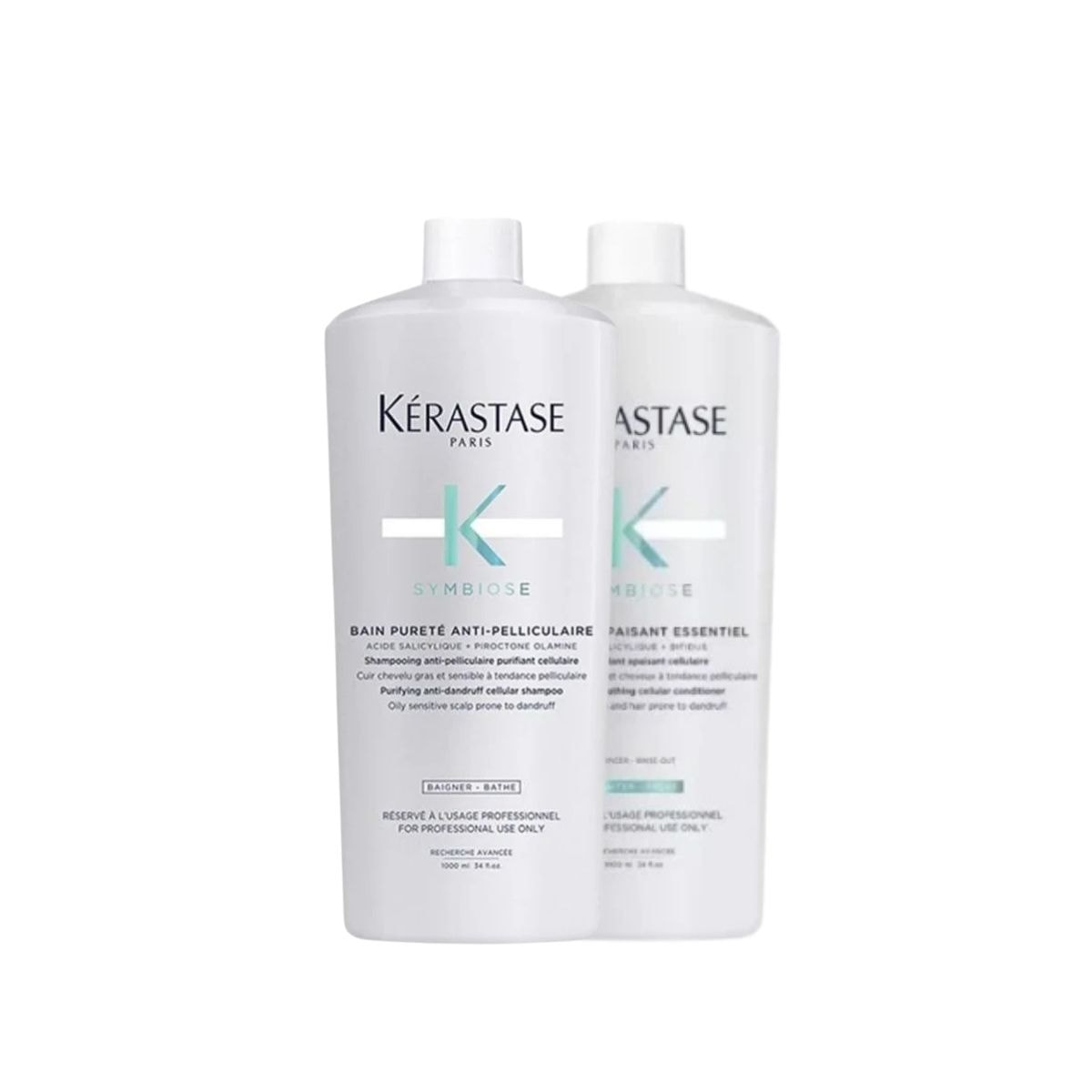 Kit Kérastase Symbiose Shampoo e Condicionador 1 Litro