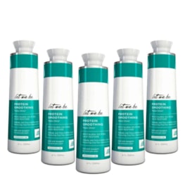 Kit Let Me Be Smoothing Treatment Escova Progressiva 5 x 1 Litro