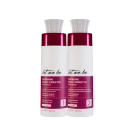 Kit Let Me Be Supreme Mask Keratin Alinhamento capilar 500 ml