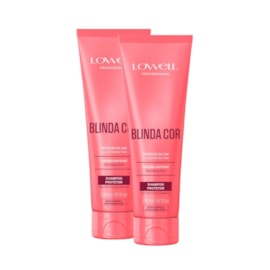 Kit Lowell Blinda Cor 2 Shampoo Protetor 240 ml