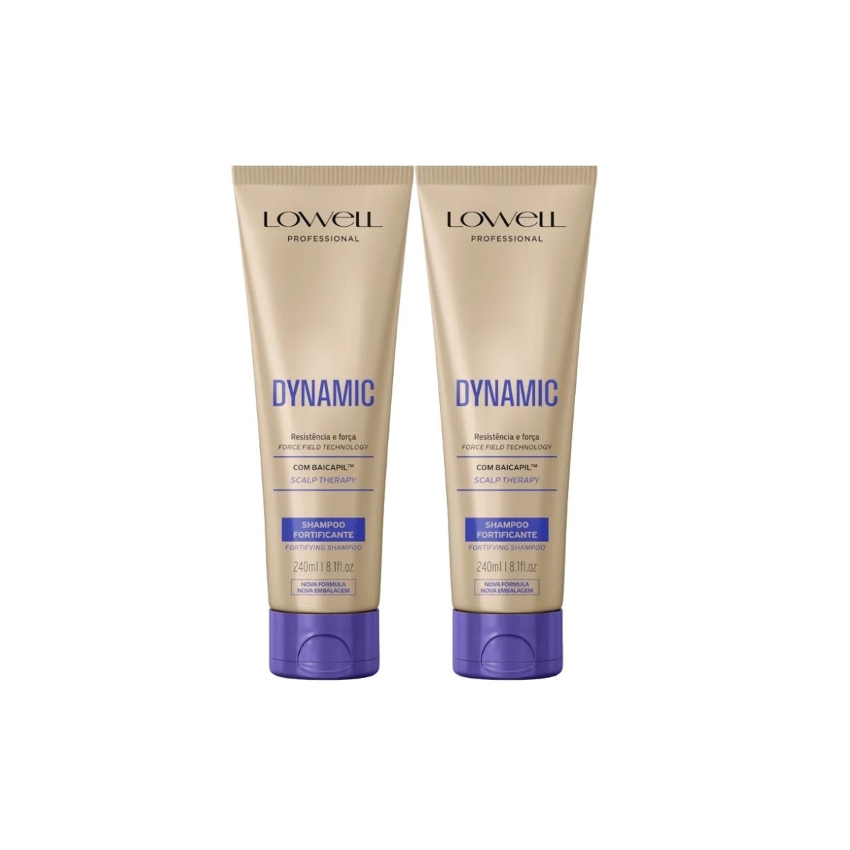 Kit Lowell Dynamic 2 Shampoo Fortificante 240 ml Kit Lowell Dynamic 2 Shampoo Fortificante 240 ml