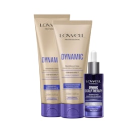 Kit Lowell Dynamic Fortificante (3 Produtos)