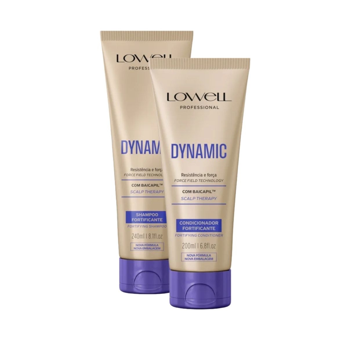 Kit Lowell Dynamic Shampoo e Condicionador Fortificante Kit Lowell Dynamic Shampoo e Condicionador Fortificante