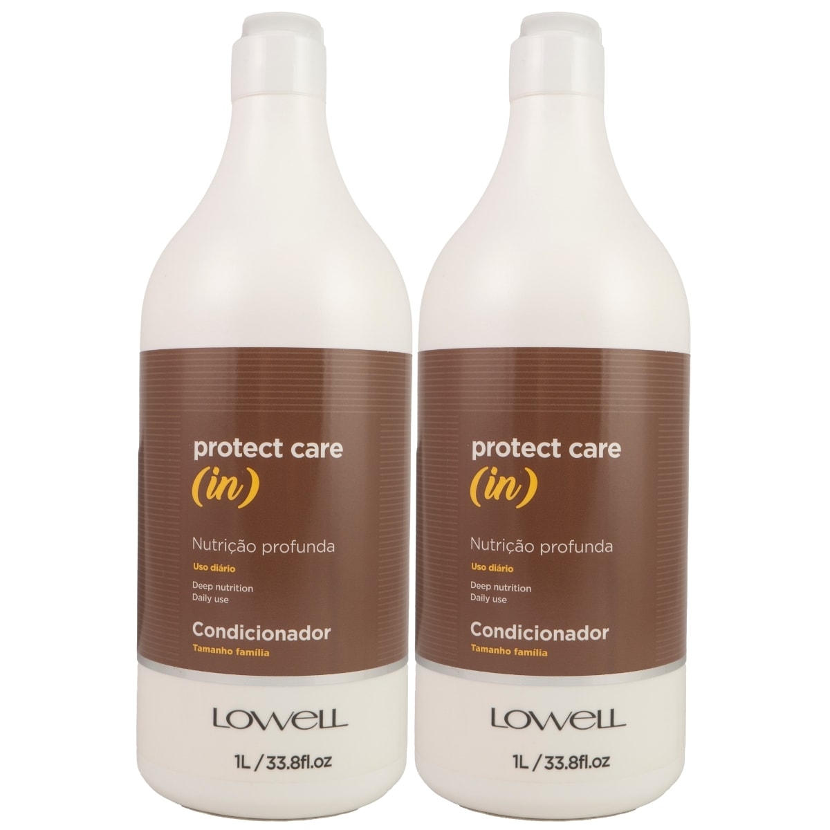 Kit Lowell Protect Care (in) Nutrição 2 Condicionador 1 Litro Kit Lowell Protect Care (in) Nutrição 2 Condicionador 1 Litro
