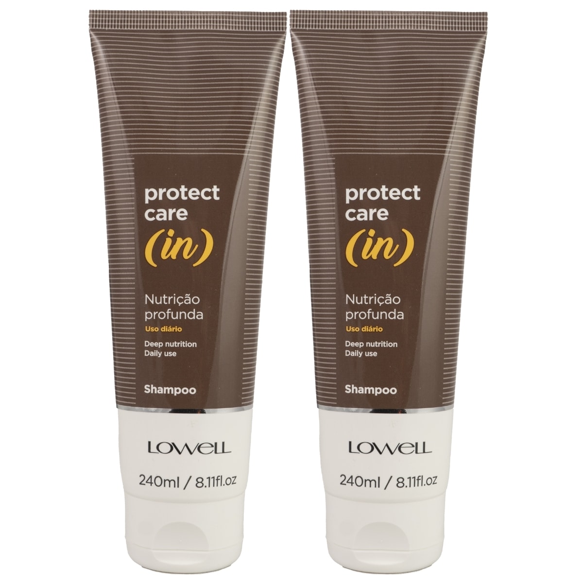 Kit Lowell Protect Care (in) Nutrição 2 Shampoo 240 ml Kit Lowell Protect Care (in) Nutrição 2 Shampoo 240 ml