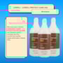 Kit Lowell Protect Care (in) Nutrição 3 Shampoo 1 Litro