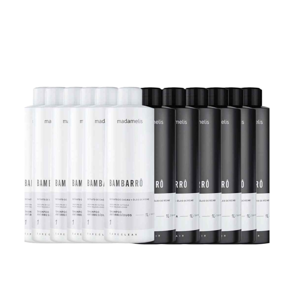 Kit Madamelis Bambarro Escova Progressiva 6 (2 X 1 Litro)