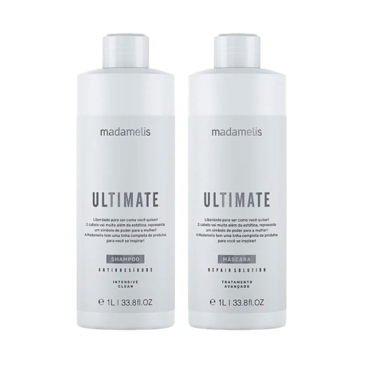 Kit Madamelis Ultimate Escova Progressiva (2 x 1 Litro)