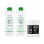 Kit Madamelis Zero Escova Progressiva Sem Formol Duo + Pro Mask Control