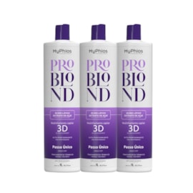 Kit MyPhios ProBlond 3 Realinhamento Capilar 1 Litro