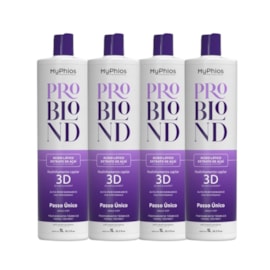 Kit MyPhios ProBlond 4 Realinhamento Capilar 1 Litro