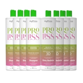 Kit MyPhios ProLiss 4 Realinhamento Capilar 1 Litro
