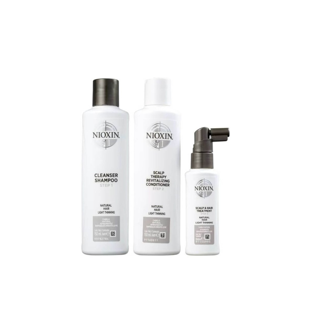 Kit Nioxin System 1 Small (3 Produtos) Kit Nioxin System 1 Small (3 Produtos)