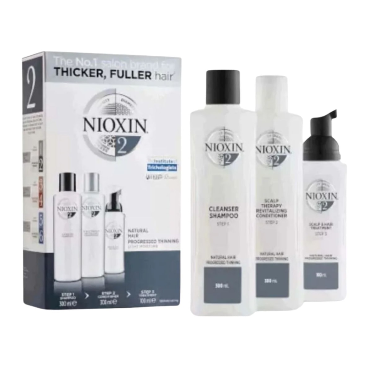 Kit Nioxin System 2 Small (3 Produtos) Kit Nioxin System 2 Small (3 Produtos)