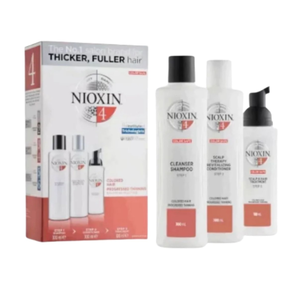 Kit Nioxin System 4 Small (3 Produtos) Kit Nioxin System 4 Small (3 Produtos)