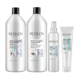 Kit Redken Acidic Bonding Concentrate Duo Grande + pH Sealer 250 ml + Concentrate Leave-in 150 ml
