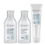 Kit Redken Acidic Bonding Concentrate Shampoo + Condicionador 300 ml + Concentrate Leave-in 150 ml