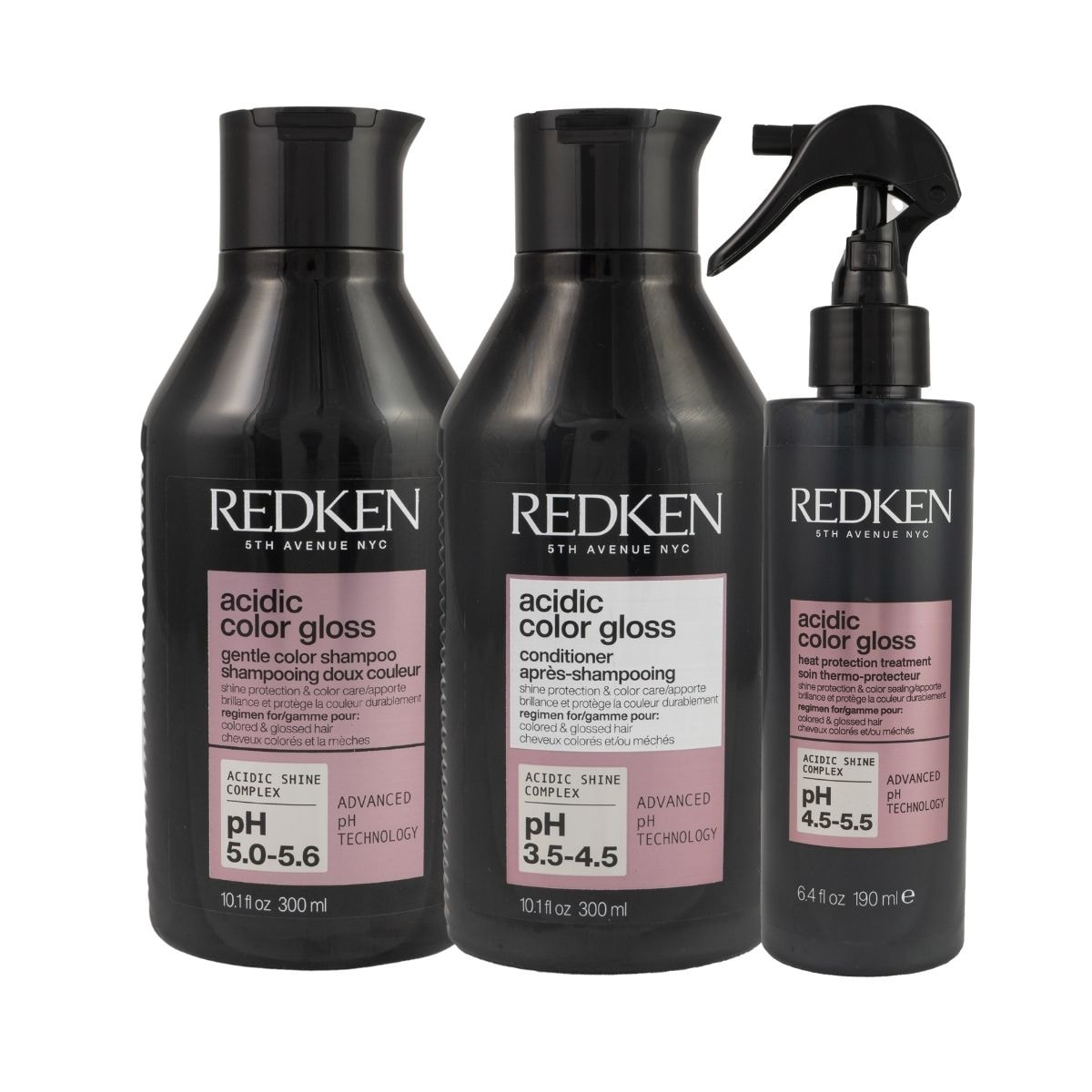 Kit Redken Acidic Color Gloss (3 Produtos)