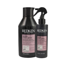 Kit Redken Acidic Color Gloss Shampoo 300 ml e Leave-in 190 ml