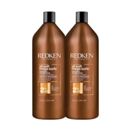 Kit Redken All Soft Mega Curls 2 Shampoo 1 Litro
