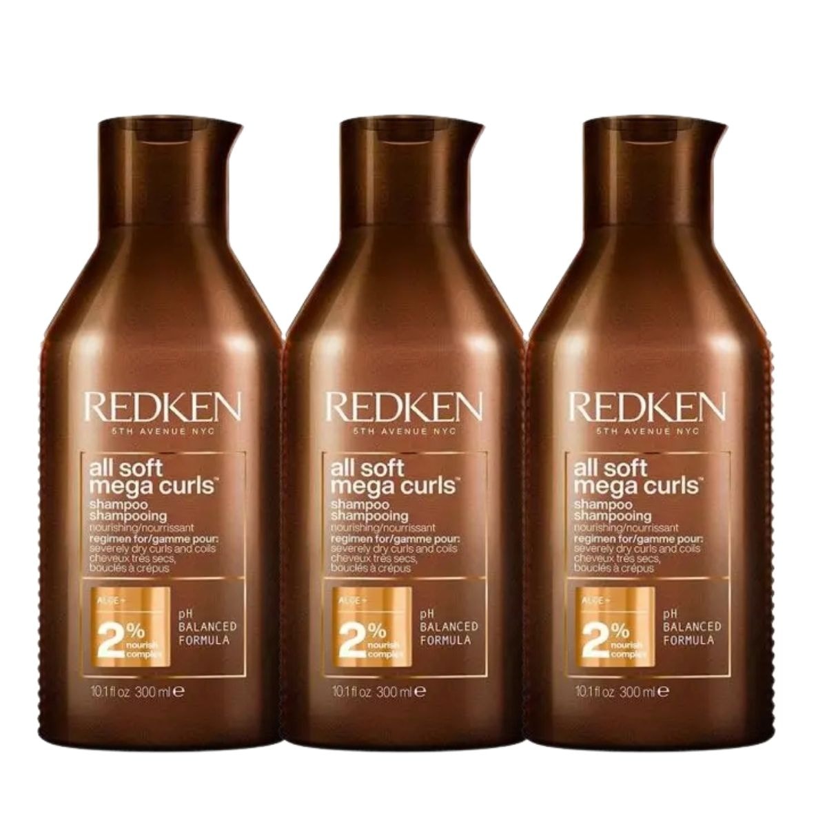 Kit Redken All Soft Mega Curls 3 Shampoo 300 ml Kit Redken All Soft Mega Curls 3 Shampoo 300 ml