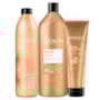 Kit Redken All Soft Shampoo 500 ml + Condicionador 1 Litro + Máscara 250 ml