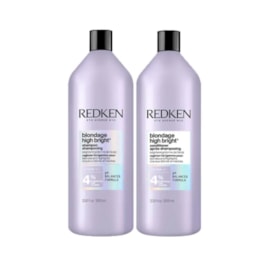 Kit Redken Blondage High Bright Shampoo 1 Litro + Condicionador 1 Litro