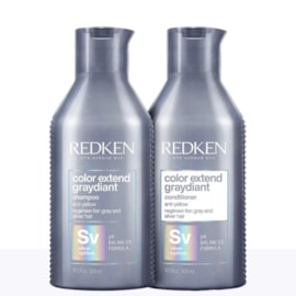 Kit Redken Color Extend Graydiant Shampoo 300 ml + Condicionador 250 ml