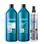 Kit Redken Extreme Length Salon Shampoo + Condicionador 1 Litro + Redken One United 25 Benefits Leave-in 400 ml