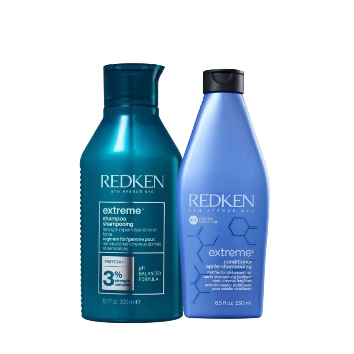 Kit Redken Extreme Shampoo 300 ml + Condicionador 250 ml Kit Redken Extreme Shampoo 300 ml + Condicionador 250 ml