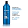 Kit Redken Extreme Shampoo + Condicionador 1 Litro + Extreme Anti-Snap Leave-in 250 ml