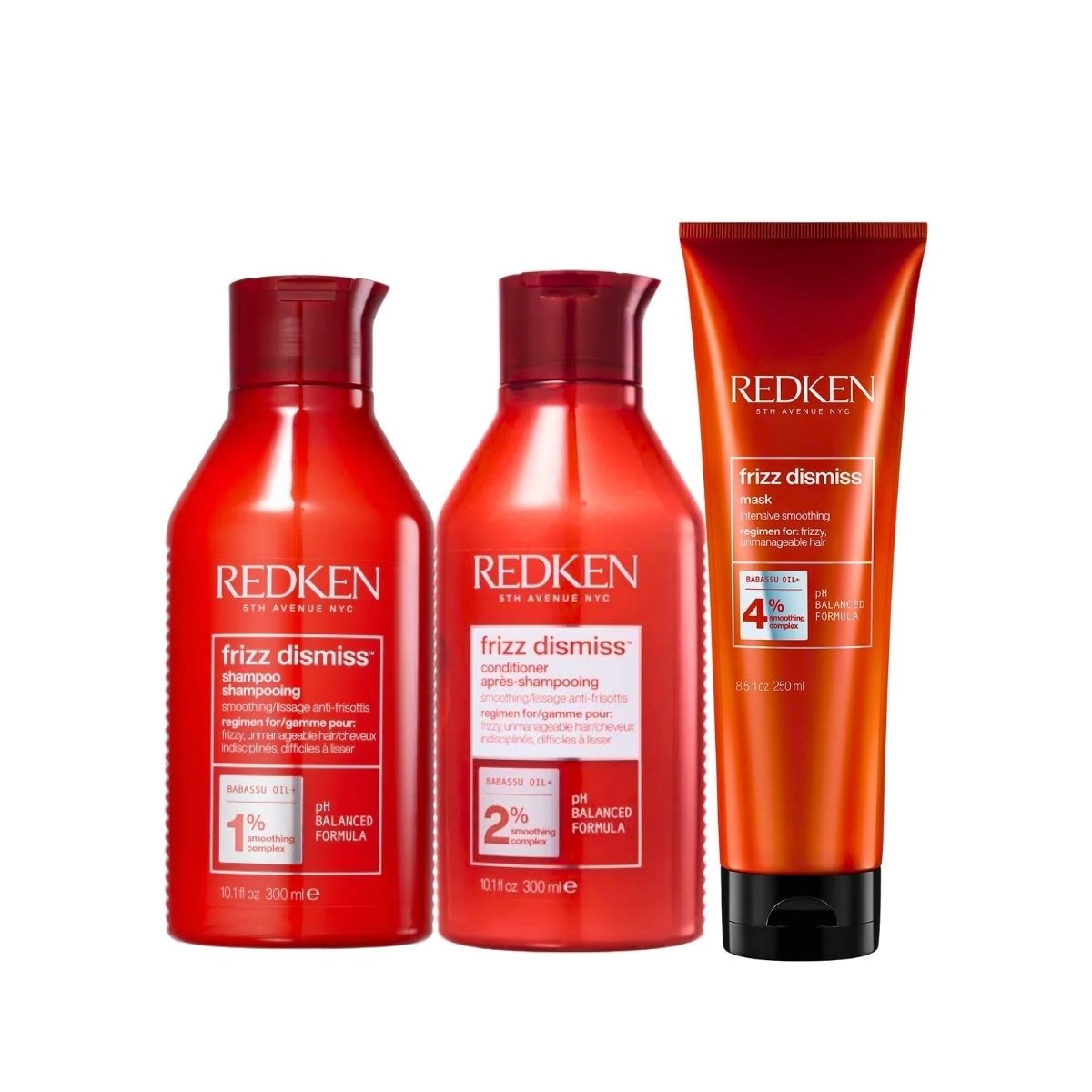 Kit Redken Frizz Dismiss Cuidados Diários (3 Produtos) Kit Redken Frizz Dismiss Cuidados Diários (3 Produtos)