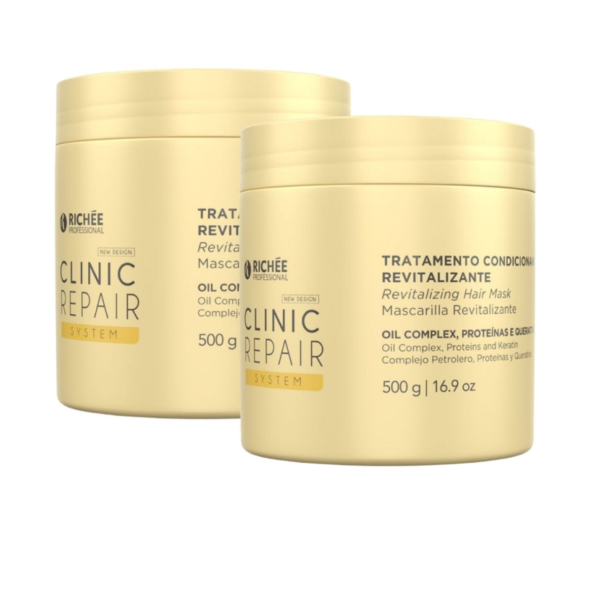 Kit Richée Clinic Repair System 2 Máscara 500 g Kit Richée Clinic Repair System 2 Máscara 500 g