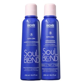 Kit Richée Soul Loira Shampoo + Condicionador 250 ml