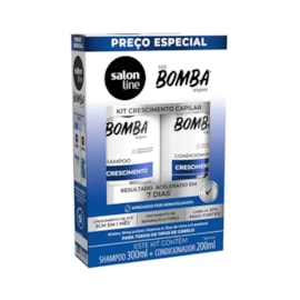 Kit Salon Line S.O.S Bomba Original Shampoo 300 ml + condicionador 200 ml