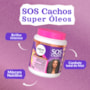 Kit Salon Line S.O.S Cachos Super Oleos 2 Cremáscara para Cabelo Cacheado 1 Kg
