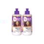Kit Salon Line S.O.S Cachos Super Oleos 2 Creme para Cabelo Cacheado 300 ml