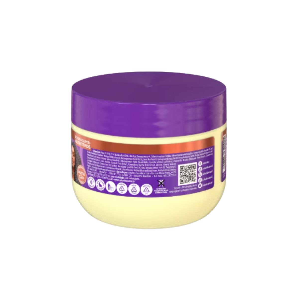 Kit Salon Line S.O.S Cachos Super Oleos 3 Máscara para Cabelo Cacheado 300 g Kit Salon Line S.O.S Cachos Super Oleos 3 Máscara para Cabelo Cacheado 300 g