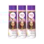 Kit Salon Line S.O.S Cachos Super Oleos 3 Shampoo para Cabelo Cacheado 300 ml