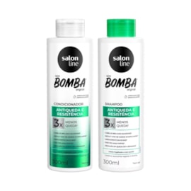 Kit Salon Line SOS Bomba Antiqueda Shampoo 200 ml e Condicionador 200 ml
