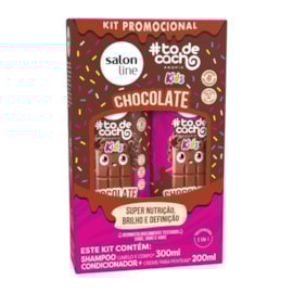Kit Salon Line #todecacho Chocolate Shampoo e Condicionador