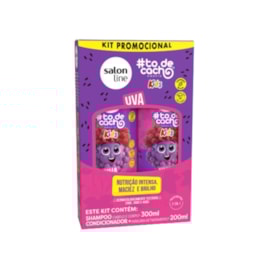 Kit Salon Line #todecacho Uva Shampoo e Condicionador