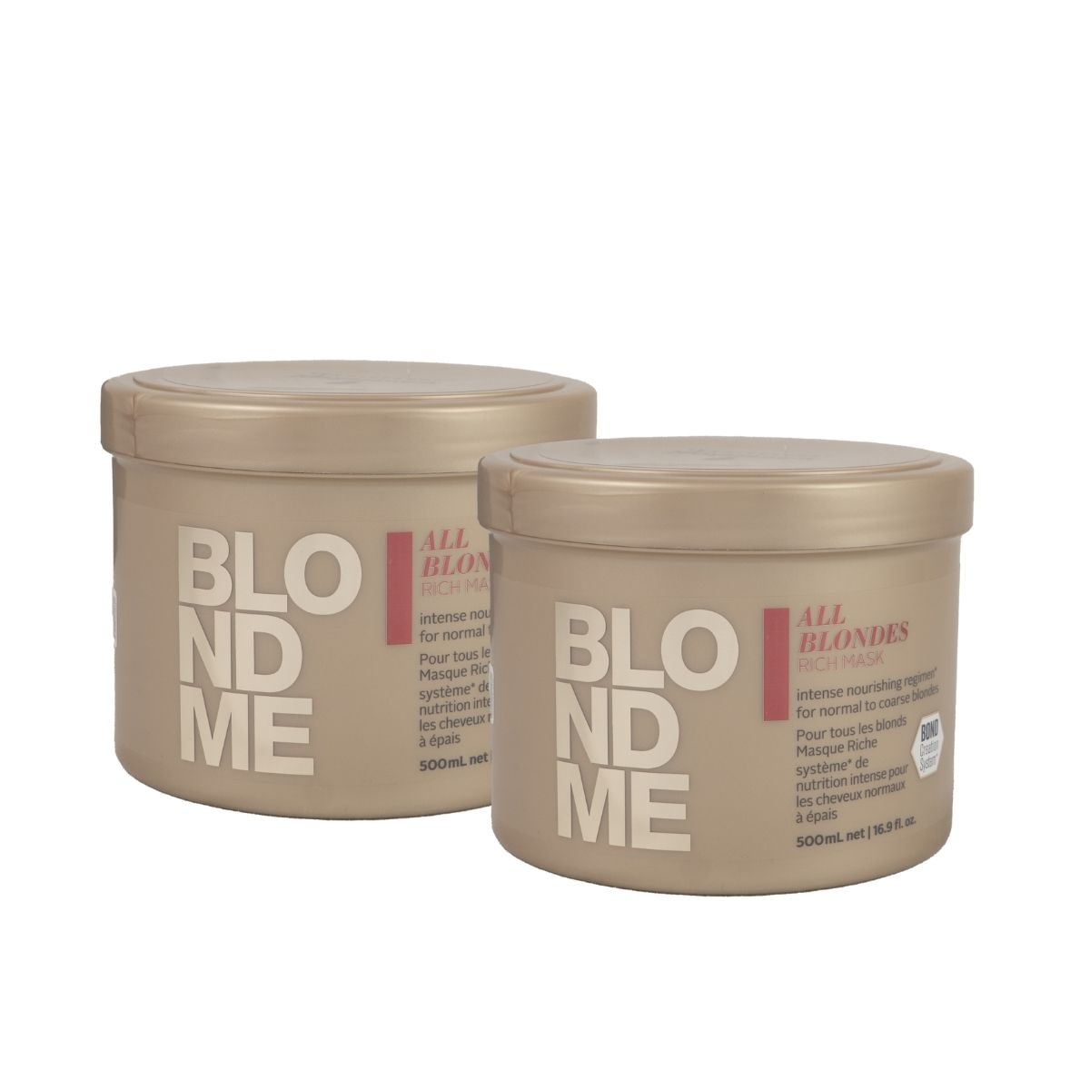Kit Schwarzkopf BlondMe 2 Máscara 500 ml Kit Schwarzkopf BlondMe 2 Máscara 500 ml