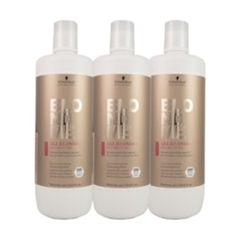 Kit Schwarzkopf BlondMe All Blondes Rich 3 Shampoo 1 Litro