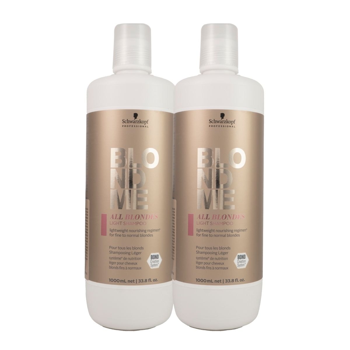 Kit Schwarzkopf BlondMe Light 2 Shampoo 1 Litro Kit Schwarzkopf BlondMe Light 2 Shampoo 1 Litro