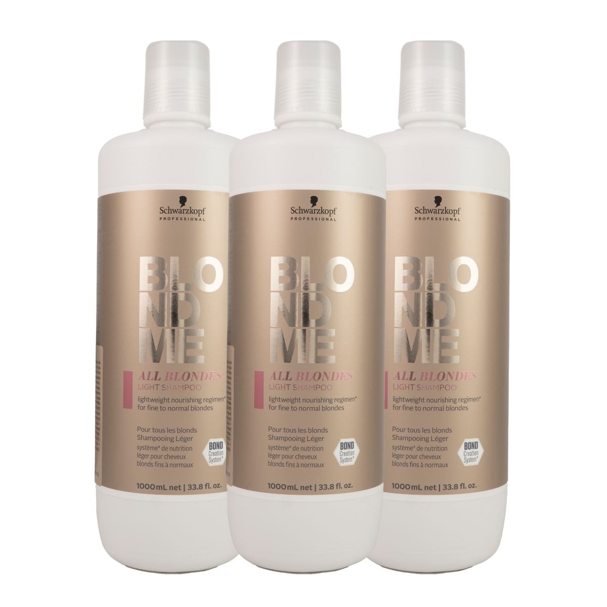 Kit Schwarzkopf BlondMe Light 3 Shampoo 1 Litro