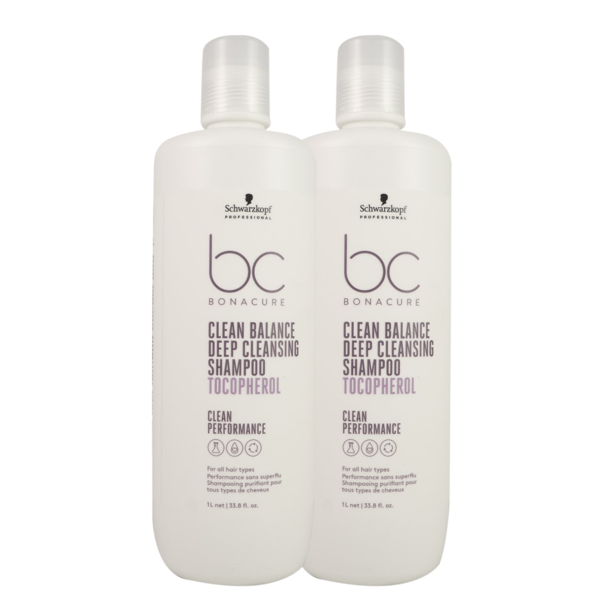 Kit Schwarzkopf Clean Balance 2 Shampoo 1 Litro